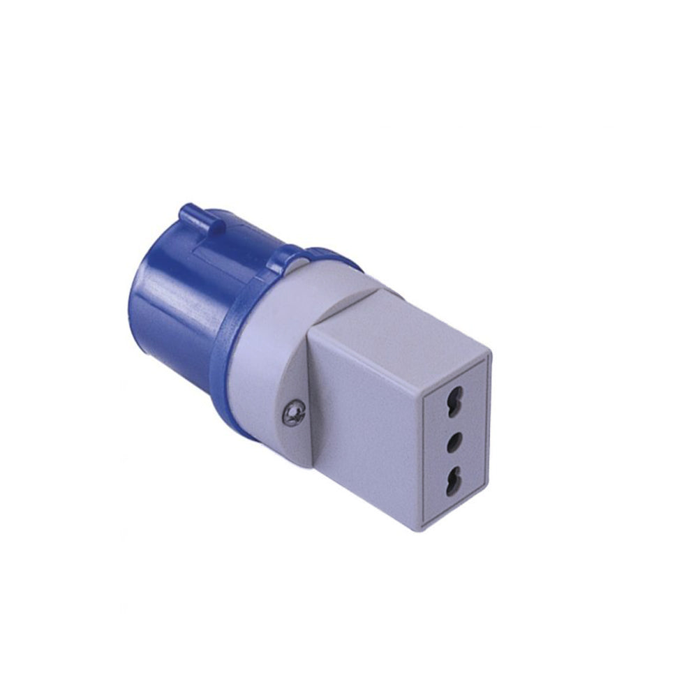 Adattatore Semplice IEC309/Civile 220V 639 - Polypool Adattatore Semplice IEC309/Civile 220V 639 - Polypool